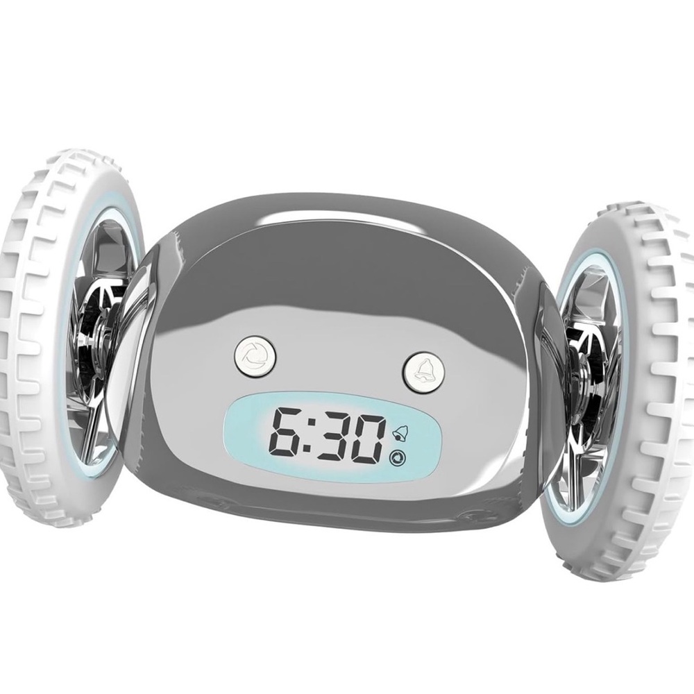 New CLOCKY Extra Super Loud Alarm Clock for Heavy Sleepers Alarm Clock on Wheels
